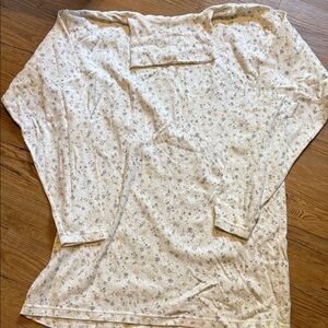 Floral Long Sleeve Turtleneck